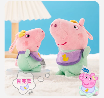 Genuine Peppa Pig Evie 12-19cm Evy Peppa George dinosaur Bear daddy mammy Boys Girls Birthday Gift Toys Christmas Doll Hot sale