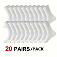20 Pairs White