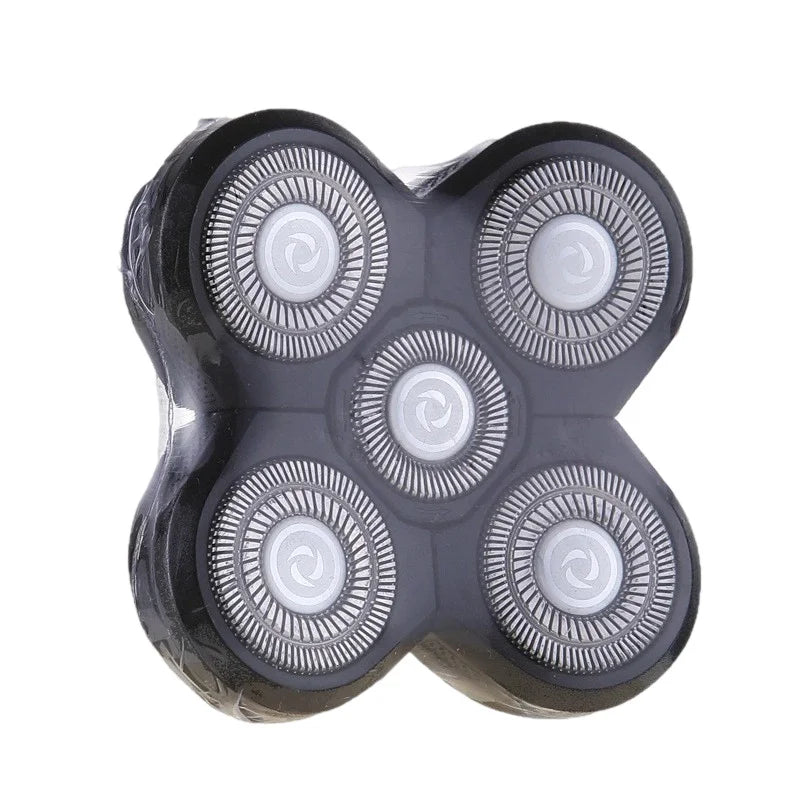 Men's New Multi-Function Washable Rotary Barber Shaver – Spare Heads for Multi-Blade Smart Razor