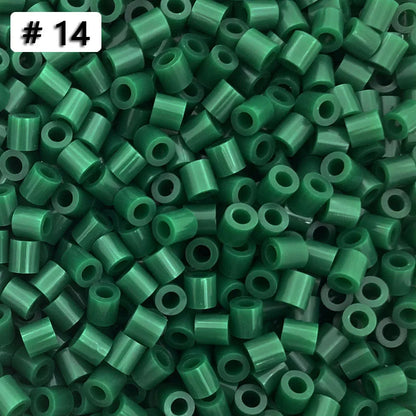 5MM 1000PCs Pixel Puzzle Iron Beads for kids Perler Hama Beads Diy High Quality Handmade Gift toy Fuse Beads