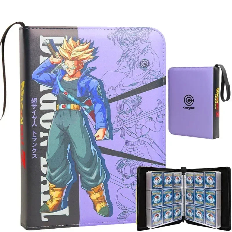 400pcs/900pcs Anime Dragon Ball Card Album Book Collection Card Storage Folder Hold Vegeta Iv Game Cards Binder Holder Kids Gift