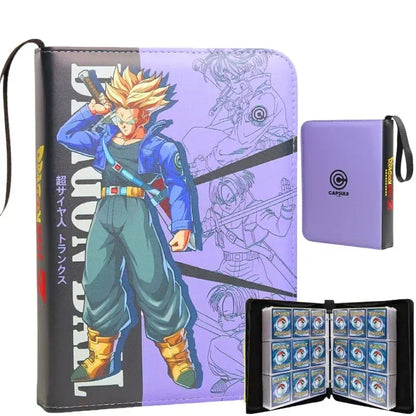 400pcs/900pcs Anime Dragon Ball Card Album Book Collection Card Storage Folder Hold Vegeta Iv Game Cards Binder Holder Kids Gift
