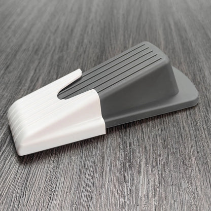 1Pcs Safety Silicone Door Stop Stoppers Block Wedge Doorstops Door Stopper Home Office Door Rear Retainer Anti-collision Stop