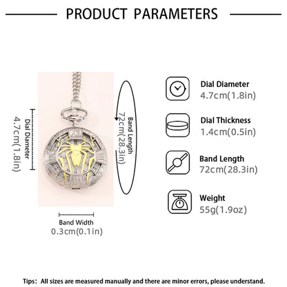 Fashion New Vintage Relief Carved And Hollowed Out Roman  Flip Style Pocket Watch On Chain Pendant Clock Chain Mens Women