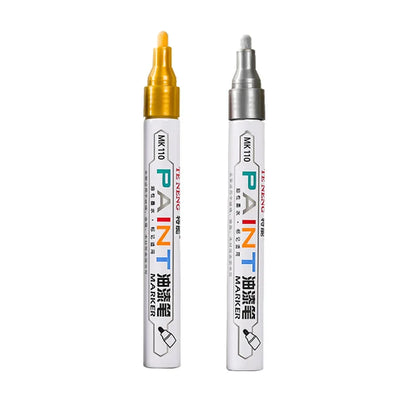 8 Colors Car Scratch Repair Paint Pen Quick Dry Touch Up Paint Repair Pen Waterproof Wheel Tyre Marker Auto Paint Marker Pens