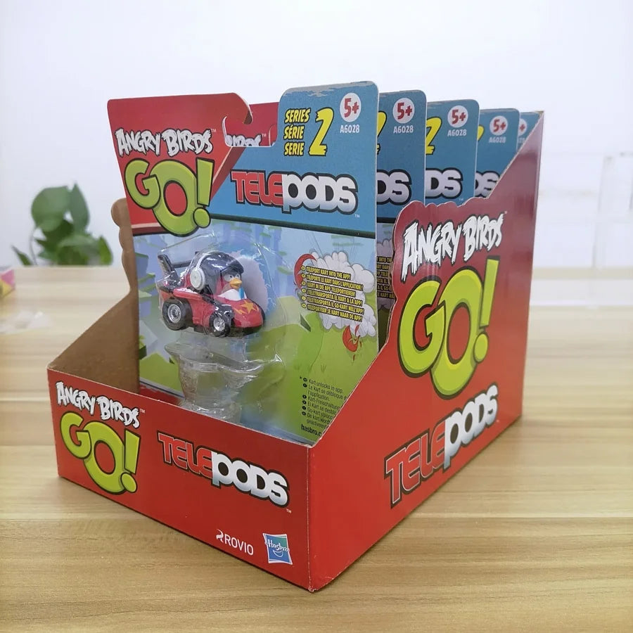 Angry Bird Karts Action Figure Telepods Retoy Figures Angrybirds Go Games Doll Toys for Kids Collectible Table Ornaments