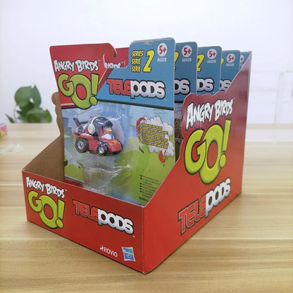 Angry Bird Karts Action Figure Telepods Retoy Figures Angrybirds Go Games Doll Toys for Kids Collectible Table Ornaments