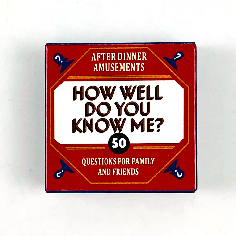 Mini Size Riddle Me This Card Game With 50 Fun Dilemmas (A Conversation Card Game Party Game For Adults And Families)