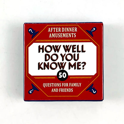 Mini Size Riddle Me This Card Game With 50 Fun Dilemmas (A Conversation Card Game Party Game For Adults And Families)