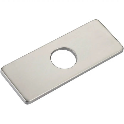 1PC Faucet Plate Hole Tap Cover Deck Plate Stainless Steel Bathroom Kitchen Sink For Most Single Hole Faucet
