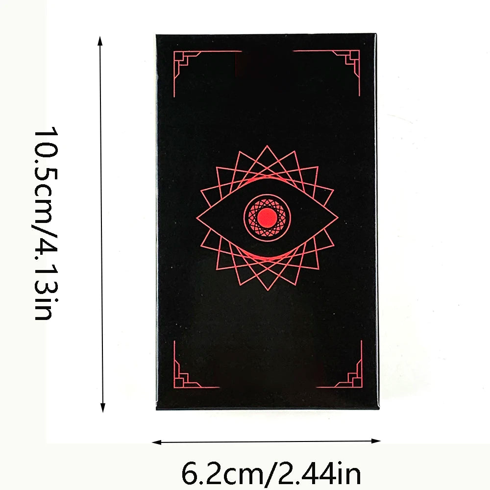 Tarot Cards Deck Family Party Playing Games Cards Fate Divination Edition Borad Playing Games,Halloween and Christmas Game