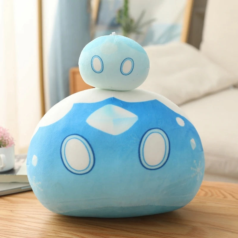 10cm Genshin Slime Plush Pendant Toys Genshin Impact Stuffed Pillow Cute Anime Game Original God Cosplay Fans for Kid Gift