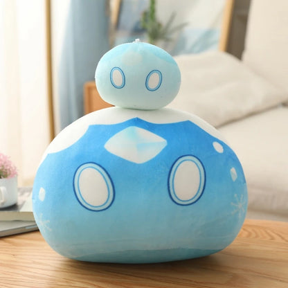 10cm Genshin Slime Plush Pendant Toys Genshin Impact Stuffed Pillow Cute Anime Game Original God Cosplay Fans for Kid Gift