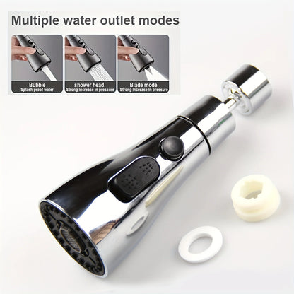 1 faucet nozzle 360 degree rotating filter extension tube dual-mode faucet nozzle universal kitchen accessory