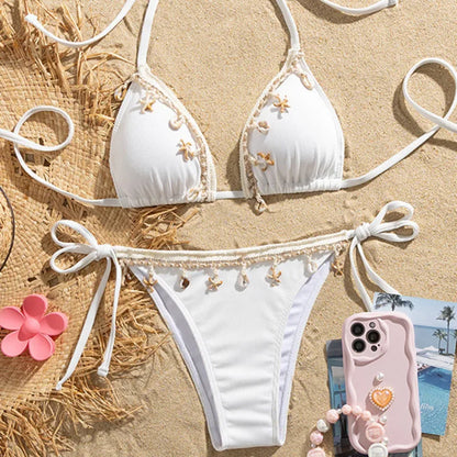 Sexy Bikinis 2026 Women's Swimwear Female Swimsuit For Swimming Wear Bathing Suits Brazilian Bikini Set Beachwear Pool Bather