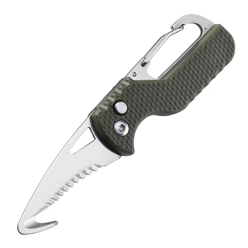 1-4PCS Portable Mini Unboxing Tool Letter Opener Serrated Hook Package Opener Express Box Cutter Safe Compact Tool