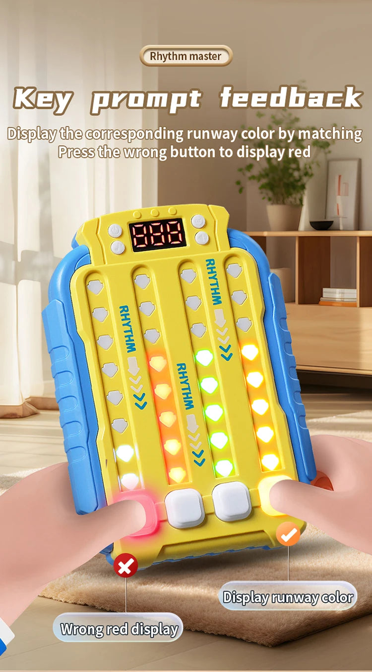 Music Decompression Parkour rhythm master presses puzzle puzzle level concentration training toy boy girl birthday gift