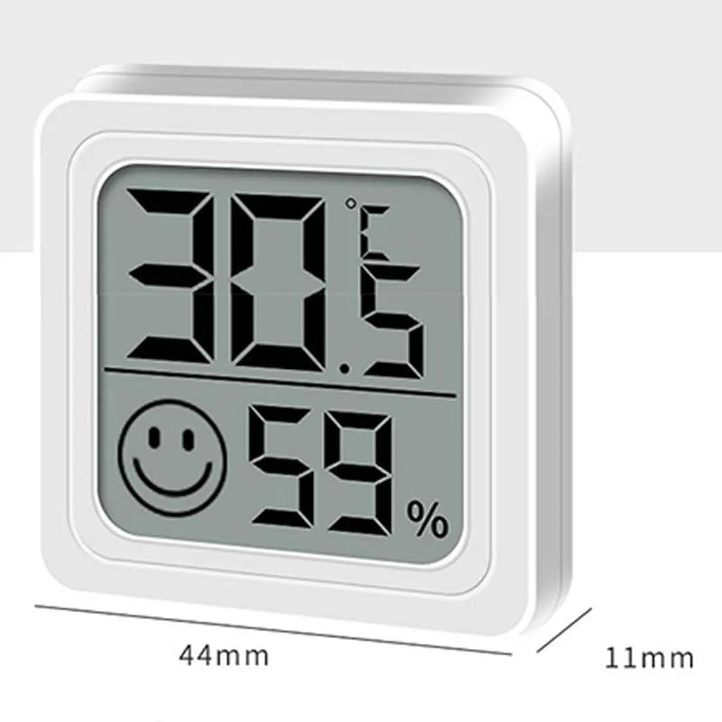4pcs Mini LCD Hygrometer Thermometer Indoor Household New Digital Temperature Humidity Meter Digital Display Wall Mounted Sensor