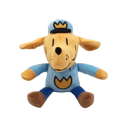 New Dog Man Plush Toy Anime Petey Cat Puppy Stuffed Animal Cartoon Plushies Figures Pillow Birthday Gift