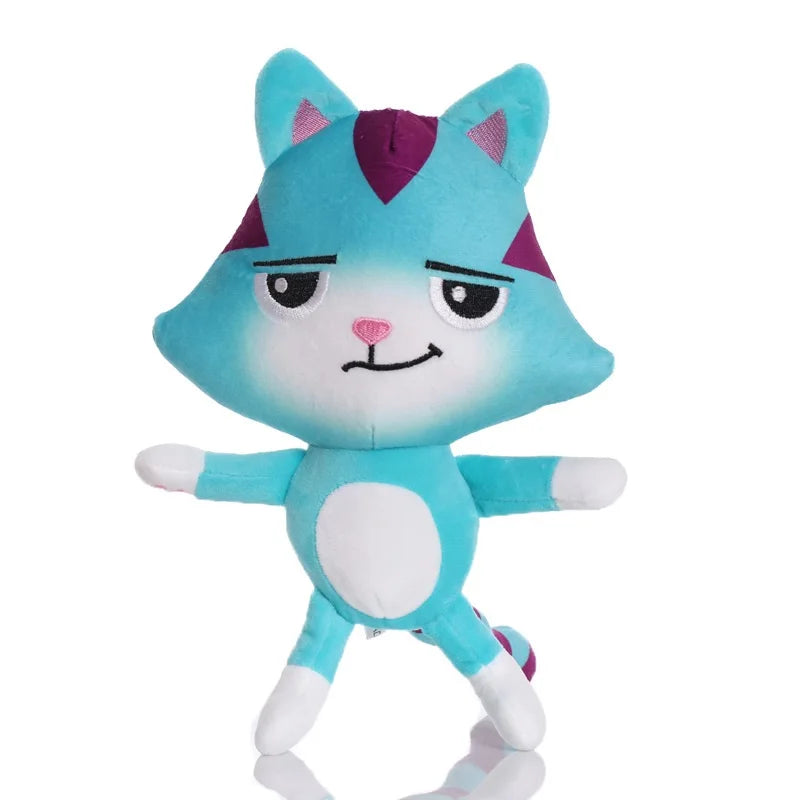 9 style Gabby Dollhouse Plush Toy Mercat Cartoon Stuffed Animals Mermaid Car Cat Plushie Doll Kids