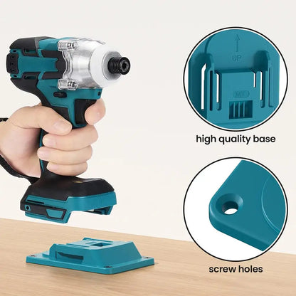 1/3 PCS Electric Tool Holder Dock Mount Storage Rack For Makita 18V Tool Holder Drill Holder Slots Stand