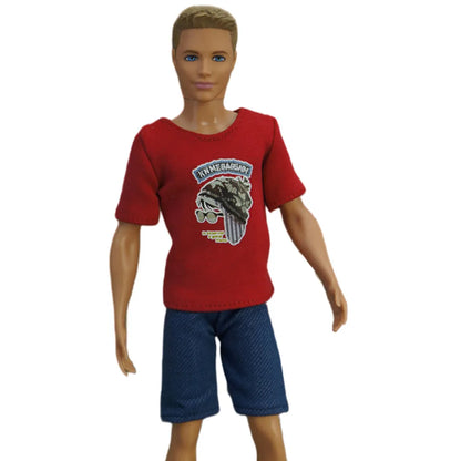 Quality 1/6 Doll Clothing Casual Wear Handmade Clothes Outfit For 29CM Ken Prince Doll Accessories DIY Doll Suits Coat Decors