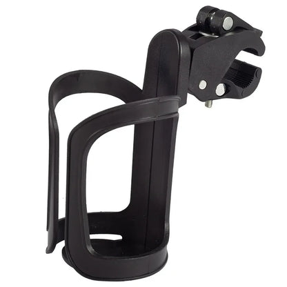 Adjustable Stroller Water Bottle Holder - 360° Rotating Bike Cage for Stroller Accessories