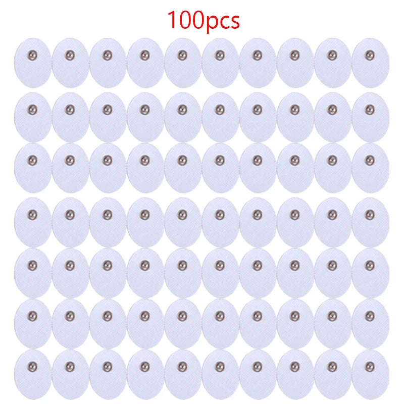 30/50/100pcs Electrode Pads Low Frequency Massager EMS Tens Machine Digital Massager Tools