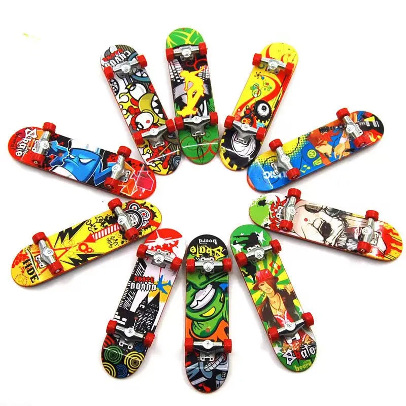 1/3/5pcs Mini Professional Finger Skateboards Funny Fingertip Fingerboard Anti Stress Sensory Toys For Boys Party Favors Gifts