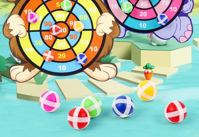 Educational Dart Board Baby Dart Indoor Sports Child Montessori Games for Children 3 to 7 Years