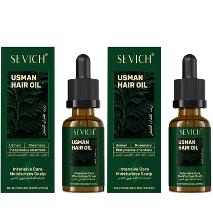 1/2/3pcs Hair Loss Prevention Set Fast Regrowth Hair Essential Oil Usman Handmade Shampoo Soap Hair Care Serum Scalp Thickening