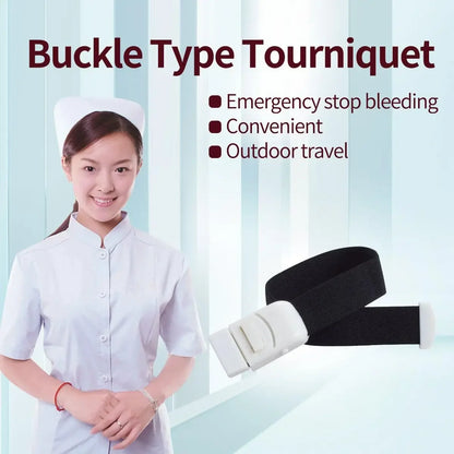 ‌Emergency Lock Tourniquet Nursing Rescue Kit Medical Tourniquet First Aid Revolving Door Buckle Outdoor Camping Survival Gear