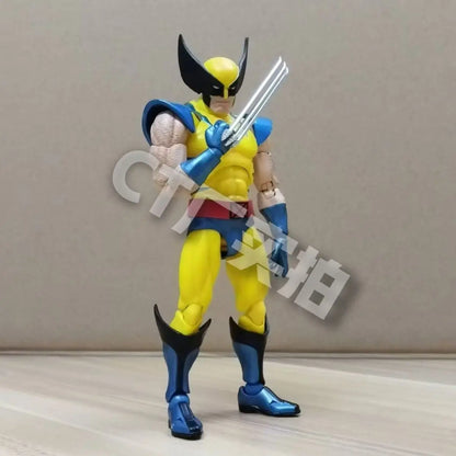 New Ct Toys Wolverine Action Figure MAFEX No.096 Anime Figures X-Men Figurine Deadpool Wolverine PVC Statue Ornament Model Toys