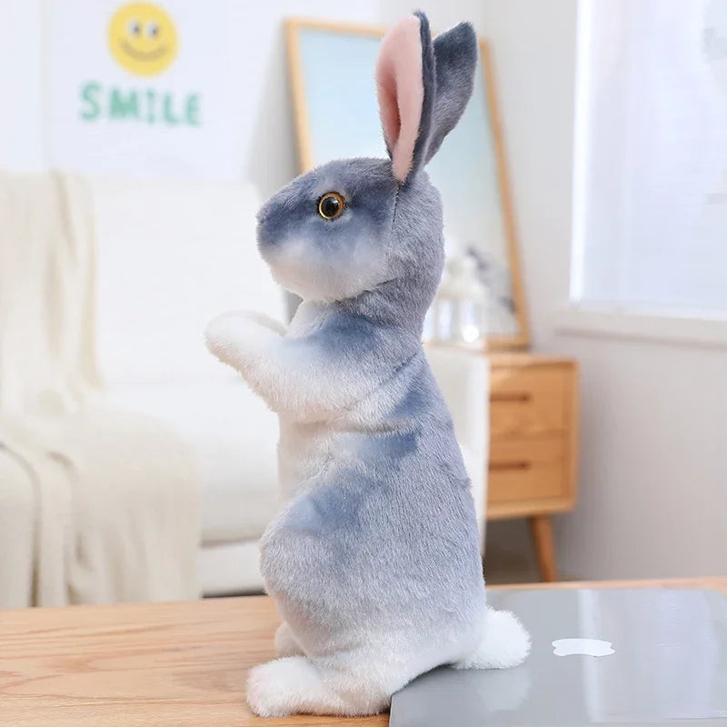 Huge Mini Simulated Animal Dog Rabbit Toys Cute Animal Soft Simulation Doll Easter Birthday Gift Kids Toy Bedroom Decor