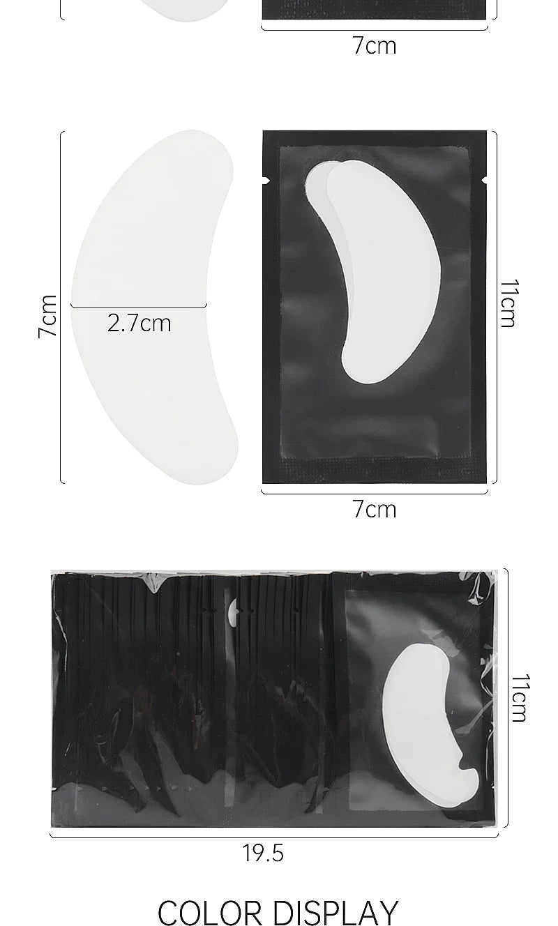 Eye Patches Eyelash Extension Under Eye Pads Makeup Lashes Patch Tip Stickers Pads For Eyelash Extension Supplies