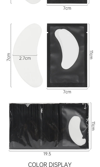 Eye Patches Eyelash Extension Under Eye Pads Makeup Lashes Patch Tip Stickers Pads For Eyelash Extension Supplies