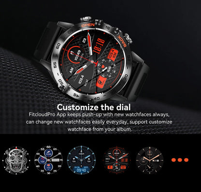 MEVADEN 1.39 inch Bluetooth Call Smart Watch Men Sports Fitness Tracker Watches IP67 Waterproof Smartwatch for Android IOS MD52