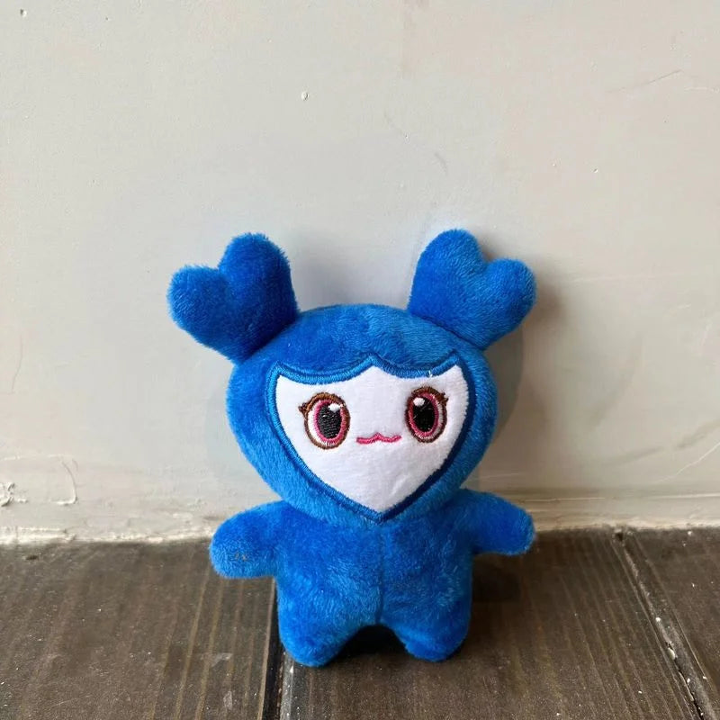 9pcs Plush Korean Super Star Plush Toy Cartoon Animal TWICE Momo Doll Keychain Pendant Keybuckle PlushToy for Fans ONCE Girls