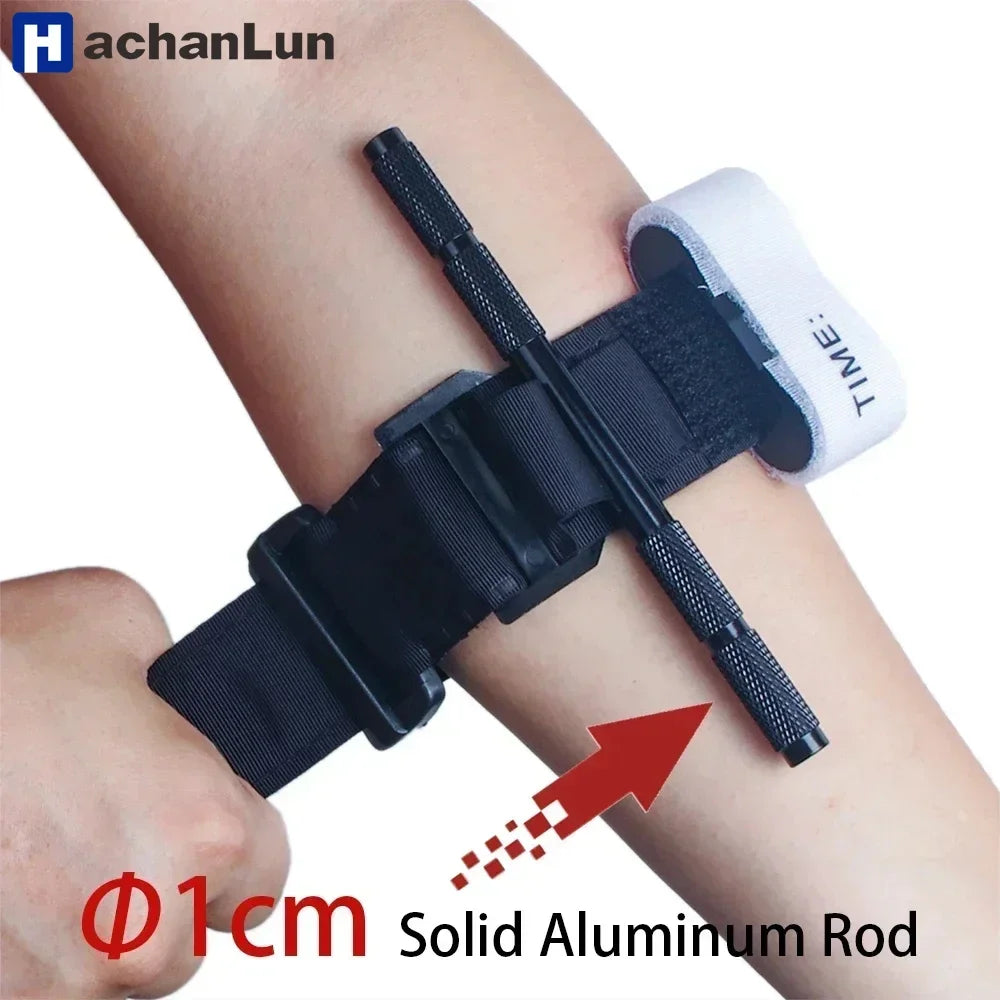 Tactical Emergency Tourniquet Aluminum Rod One-Handed Operation Spinning First-Aid Supplies Rescue Life Outdoor Survival Tool