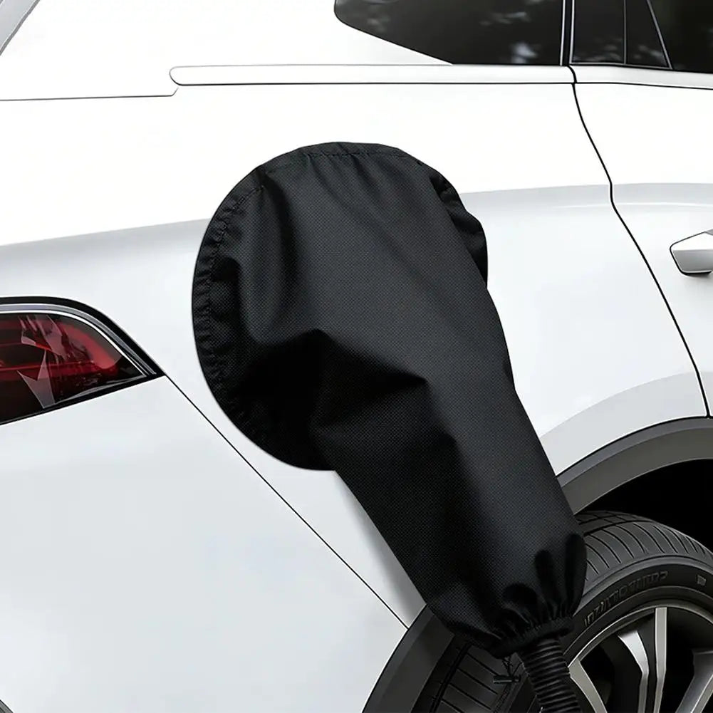 EV Charger Port Cover Rainproof Magnetic Charging Port Cover Snow Rain Sun Protection for Electric Cars Outdoor Waterproof