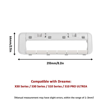 Main Rolling Brush Cover For Dreame X40 X40 Pro X40Ultra D20 Ultra S30 X30 X30 Ultra X30Pro Robot Vacuum Rubber Brush Cover Part