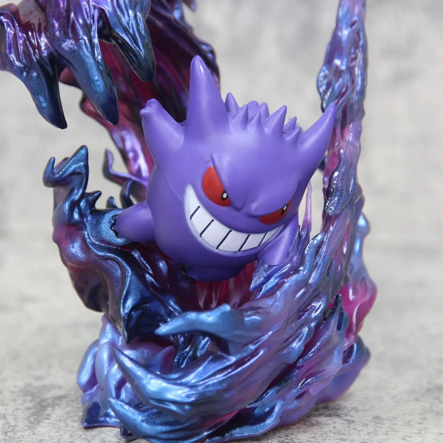 18cm Pokemon Gengar Figure Anime Action Model Collectible Statue for Display Halloween Christmas Birthday Gift Desktop Deco Doll