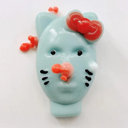 Alien Stress Relief Squeezing Acne Homemade Pinching Toy Super Soft Silicone Abstract Cartoon Reusable Release Rebound Toy