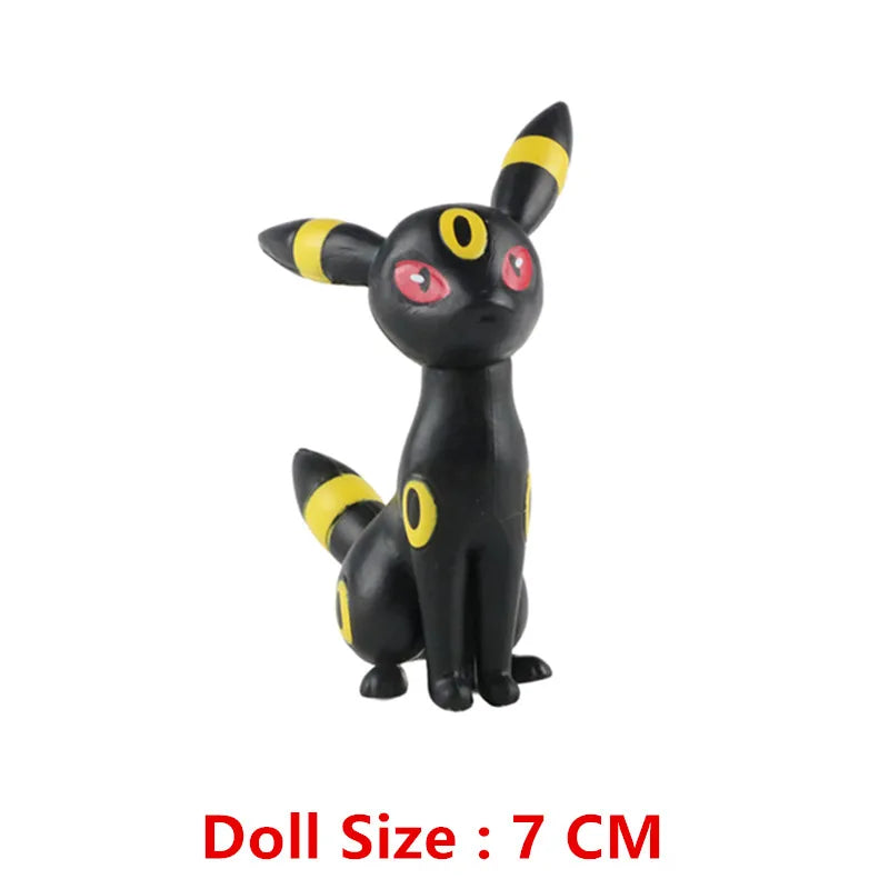 Pokemon Anime Figure Pikachu Sun Elf Eevee Gengar Monstruo De Bolsillo Cartoons Figure Model Action Toy Kids Gift Buy in bulk