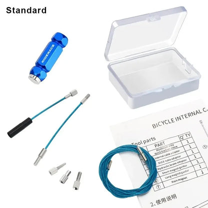 Bike Internal Cable Routing Kit For Bicycle Frames Mountain MTB Road Cycling Brake Shift Hydraulic Inner Wire Install Guide Tool
