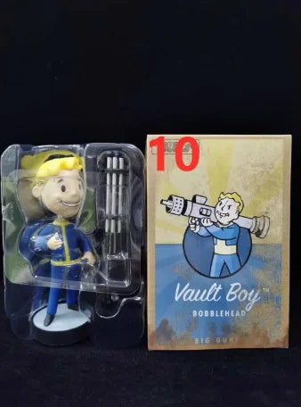 Bobblehead Cute Vault Boy Full Set Anime Action Figure Toys Statue Collection Model Doll  Desktop Ornament Display Toys Gifts