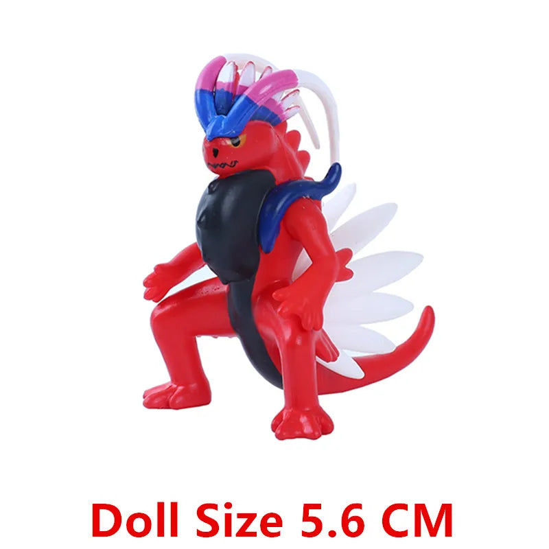 Pokemon Anime Figures Ice Eevee Pikachu Flying Dragon Collection Figure Cute Action Toys Model Pok é mon Kids Birthday Gifts