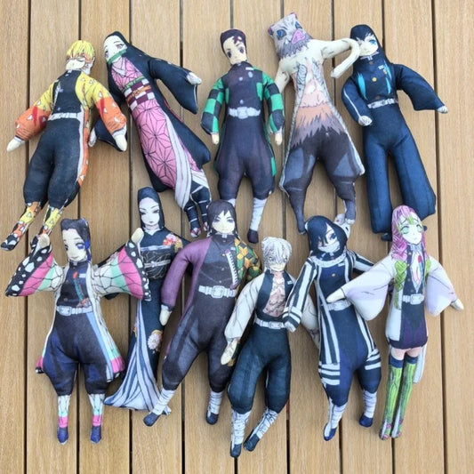 2025 Demon Slayer Abstract Doll Nezuko Tomioka Yoshio Mouse Dry Demon Slayer Doll Wire Frame style