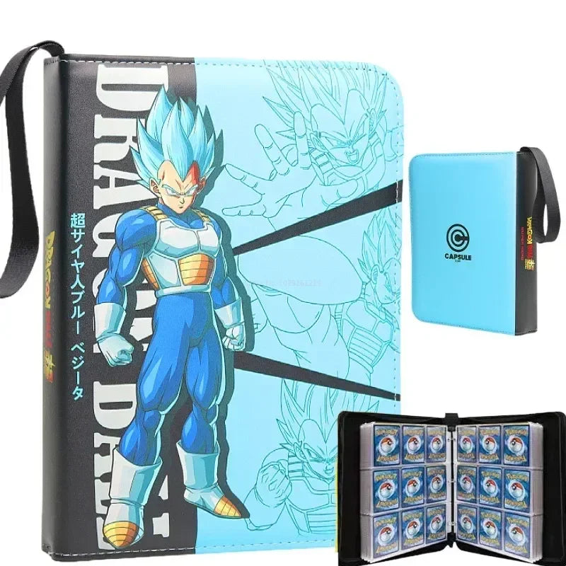400pcs/900pcs Anime Dragon Ball Card Album Book Collection Card Storage Folder Hold Vegeta Iv Game Cards Binder Holder Kids Gift
