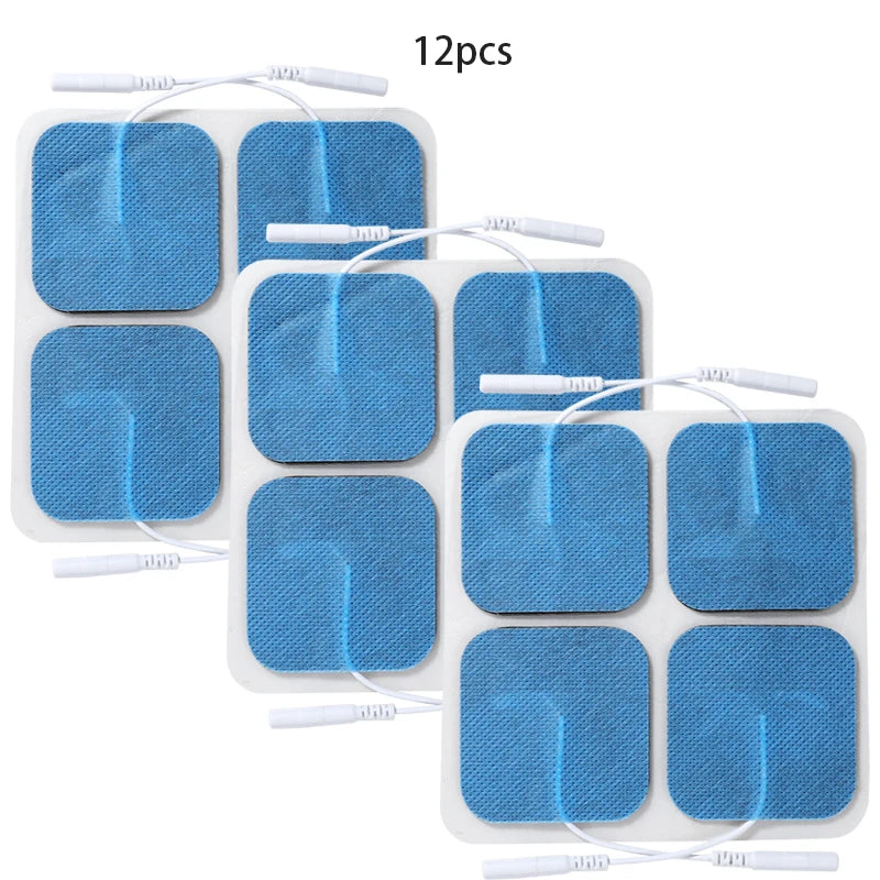 5*5cm Self Adhesive Electrode Pads for TENS Muscle Stimulator with 2mm Plug Digital Electric Patch